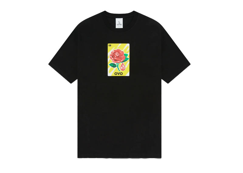 OVO Rose T-Shirt Black