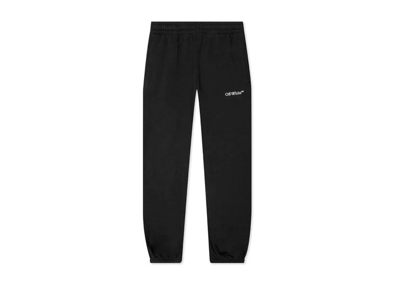 OFF-WHITE Caravaggio Saint Jerome Writing Diag Slim Fit Sweatpants Black/White