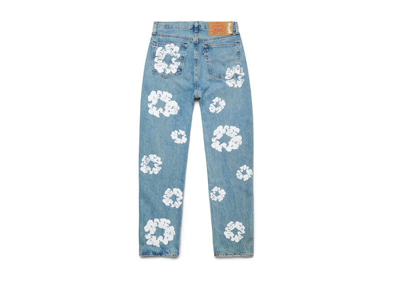 Denim Tears x Levi's Cotton Wreath Jean Light Wash