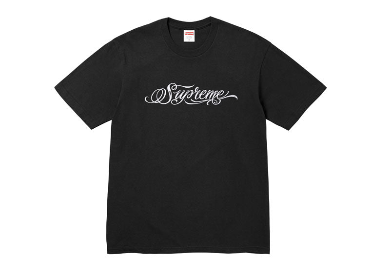 SUPREME Script T-Shirt Black