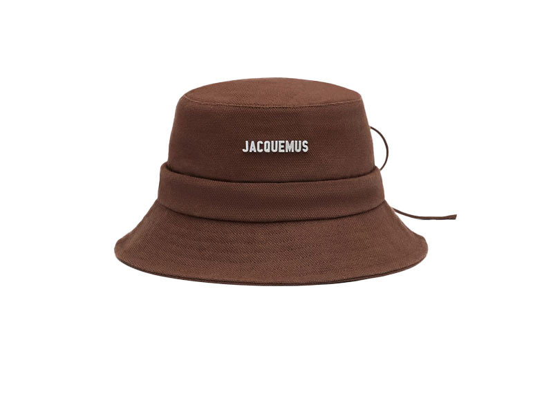 Jacquemus Le Bob Gadjo bucket hat Brown