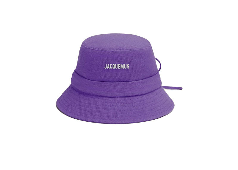 Jacquemus Le Raphia 'Le Bob Gadjo' Hat Purple