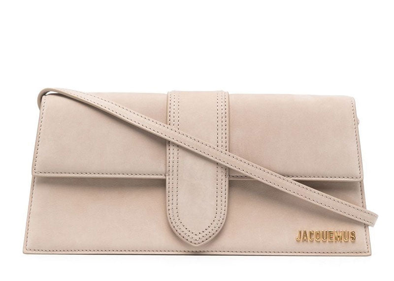 JACQUEMUS Les Classiques 'Le Bambino Long' Bag Dark Beige