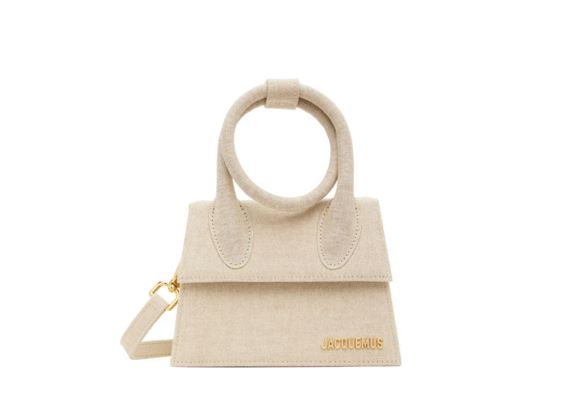 JACQUEMUS Les Classiques 'Le Chiquito Noeud' Bag Light Greige