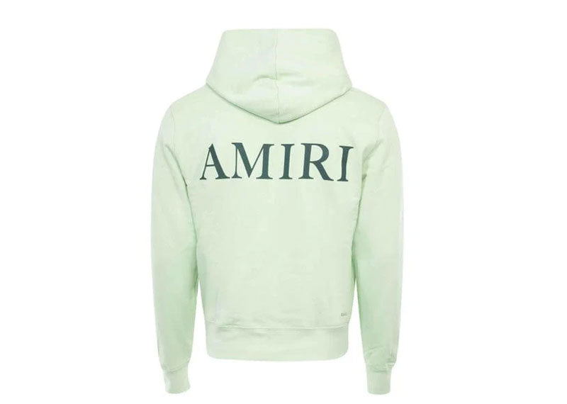 Amiri MA Logo Hoodie Mint Green