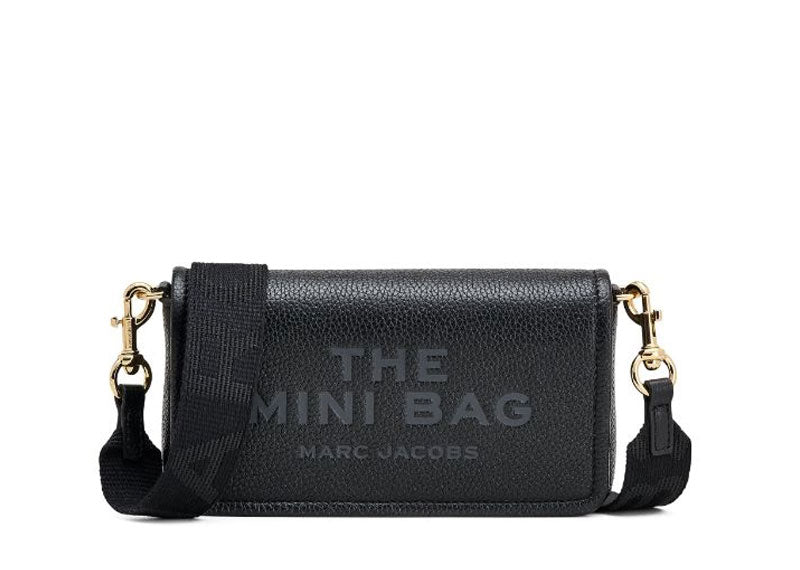 MARC JACOBS 'The Leather Mini' Bag Black