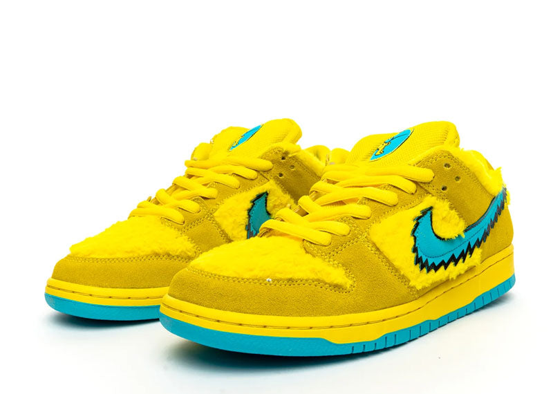 Nike SB Dunk Low Grateful Dead Bears Opti Yellow