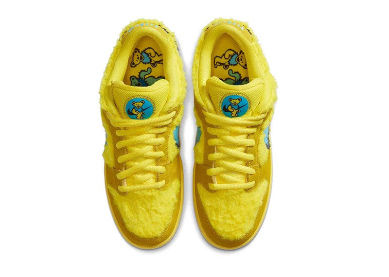 Nike SB Dunk Low Grateful Dead Bears Opti Yellow