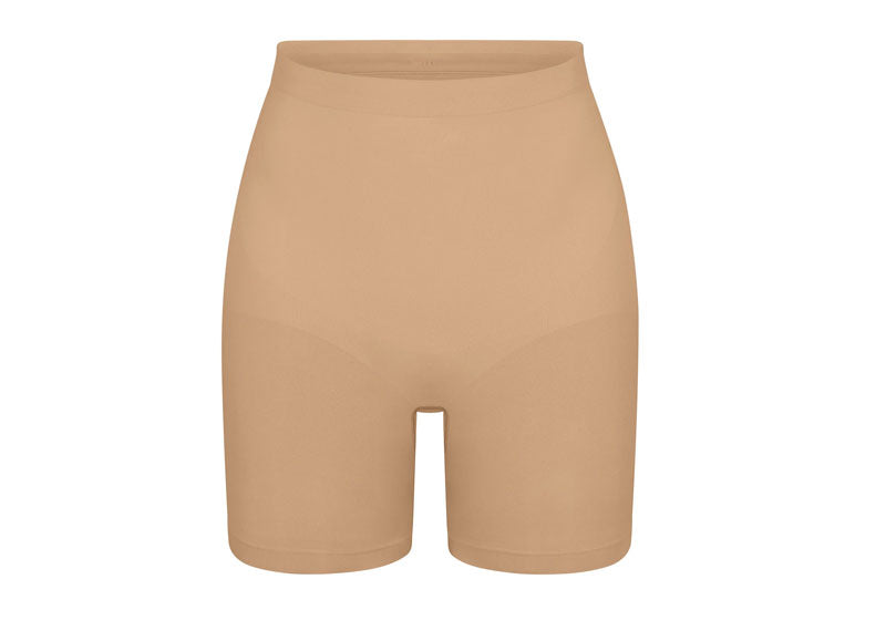 SKIMS Seamless Sculpt Mid Thigh Short Clay