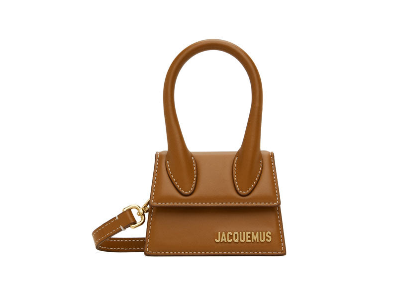 JACQUEMUS 'Le Chiquito Leather Tote' Light Brown