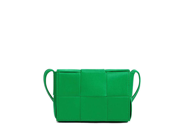 Bottega Veneta Candy Cassette Mini Intreccio Parakeet