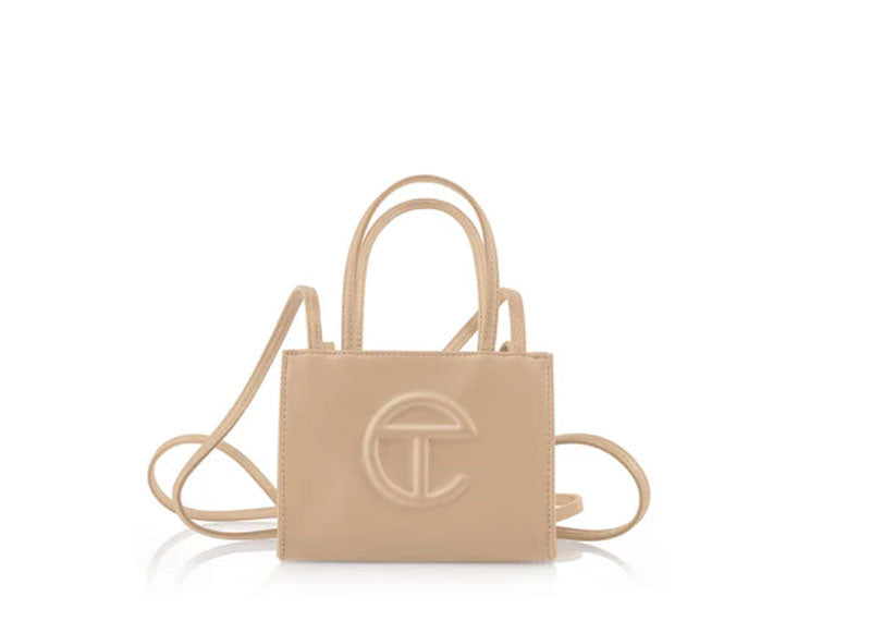 Telfar Shopping Bag Small Cream