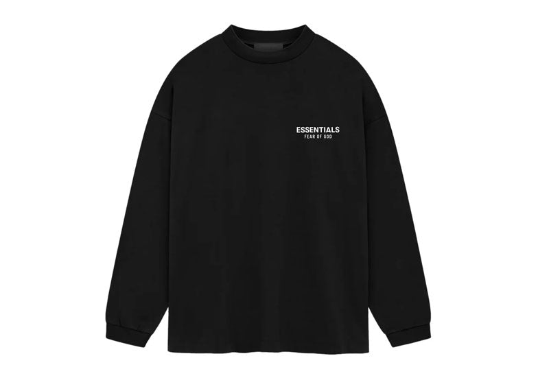 Fear of God Essentials Jersey Long Sleeve T-Shirt Black