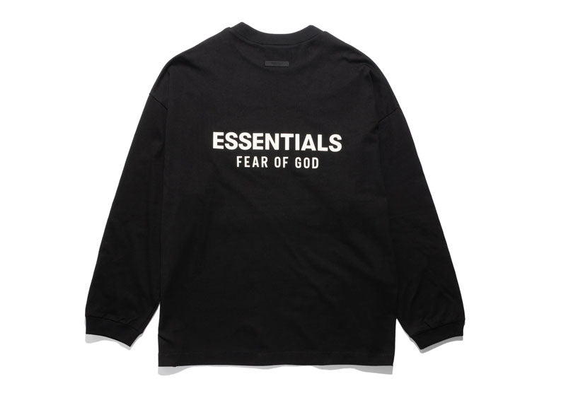 Fear of God Essentials Jersey Long Sleeve T-Shirt Black