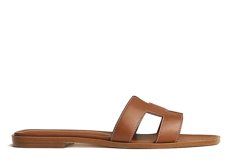 Hermes oran Sandal Brown