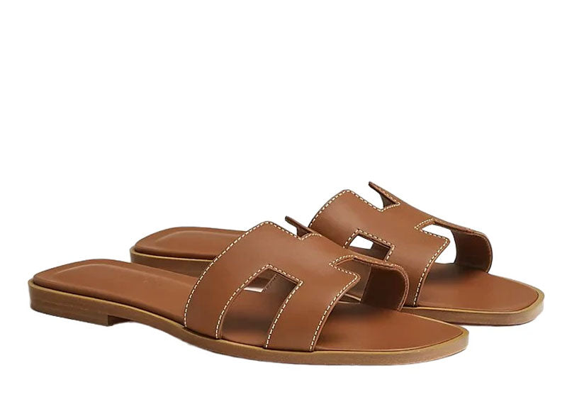 Hermes oran Sandal Brown