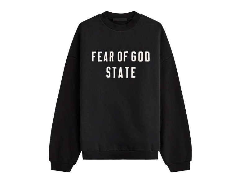 Fear of God Essentials Heavy Fleece Crewneck Black