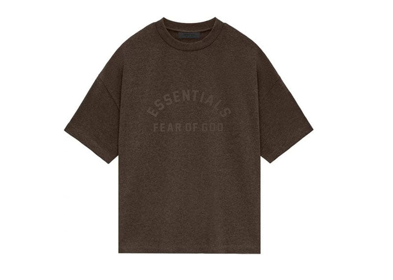 Fear of God Essentials Core Collection Heavy S/S T-Shirt Heather Wood