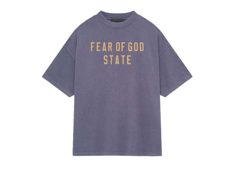 Fear of God Essentials Heavy Crewneck T-Shirt Lavender