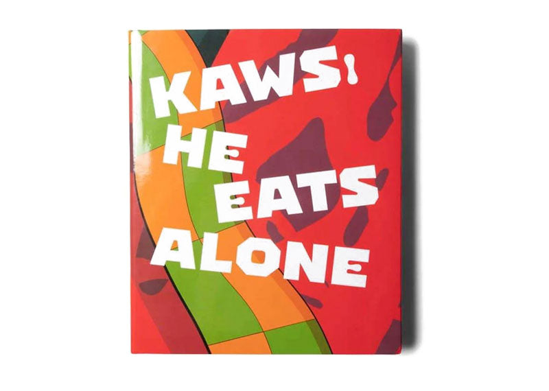 KAWS He Eats Alone Hardcover Book