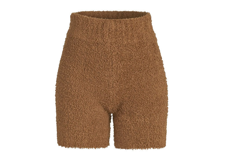 SKIMS Cozy Knit Short Camel