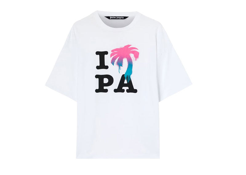 Palm Angels I Love PA Classic T-Shirt White/Multi