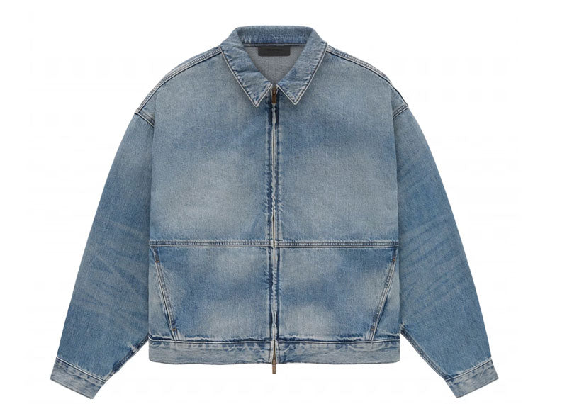 Fear of God Essentials Core Collection Denim Jacket Medium Wash