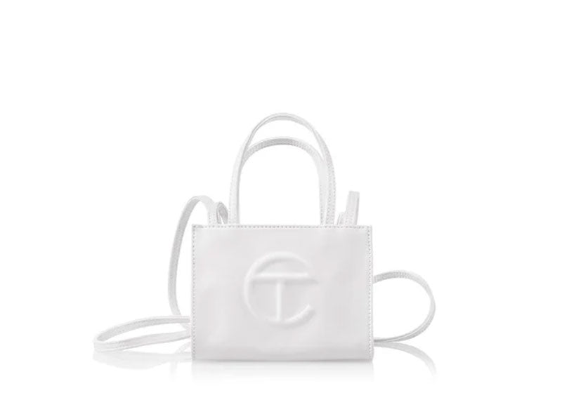 Telfar Shopping Bag Small White