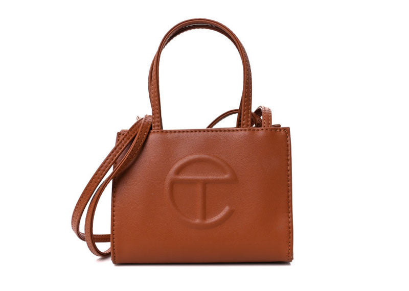 Telfar Shopping Bag Small Tan