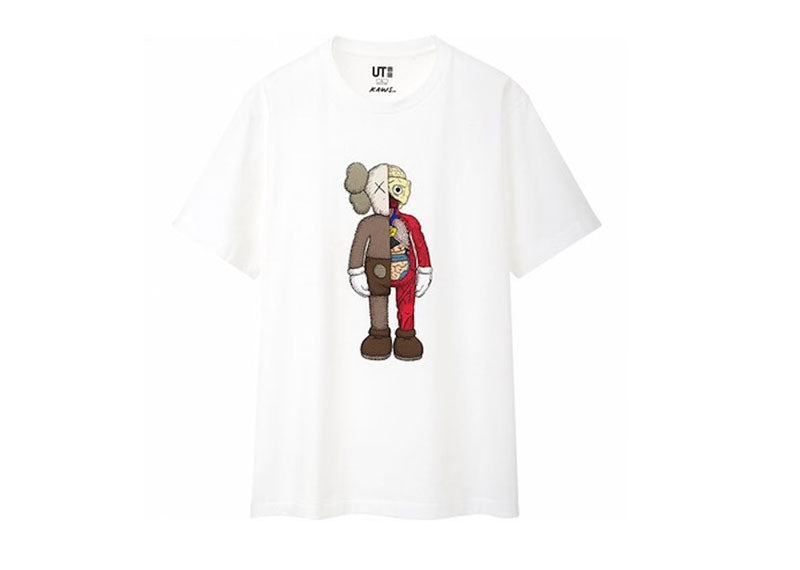 KAWS x Uniqlo Flayed T-Shirt White (Asia Sizing)