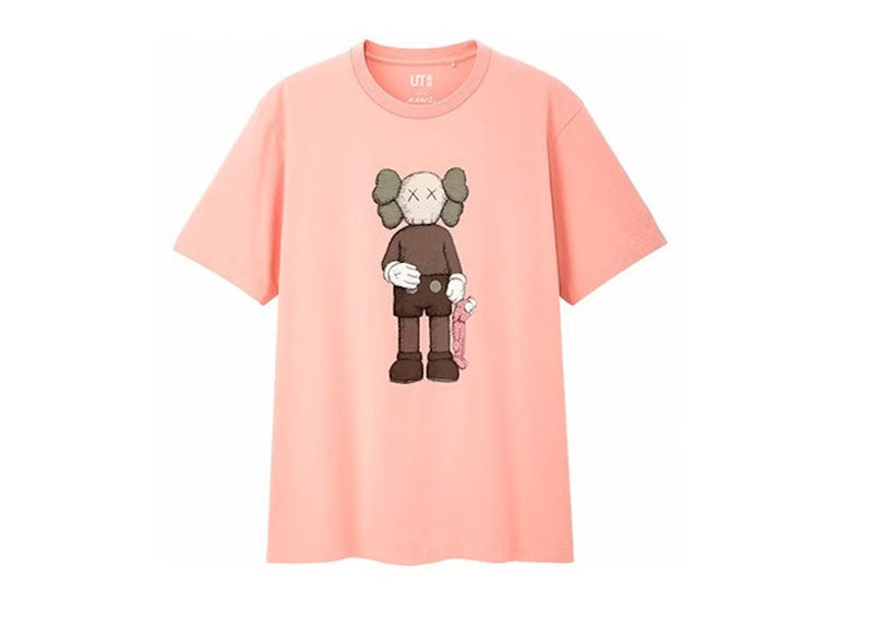 KAWS x Uniqlo Companion T-Shirt (Asia Sizing) Pink