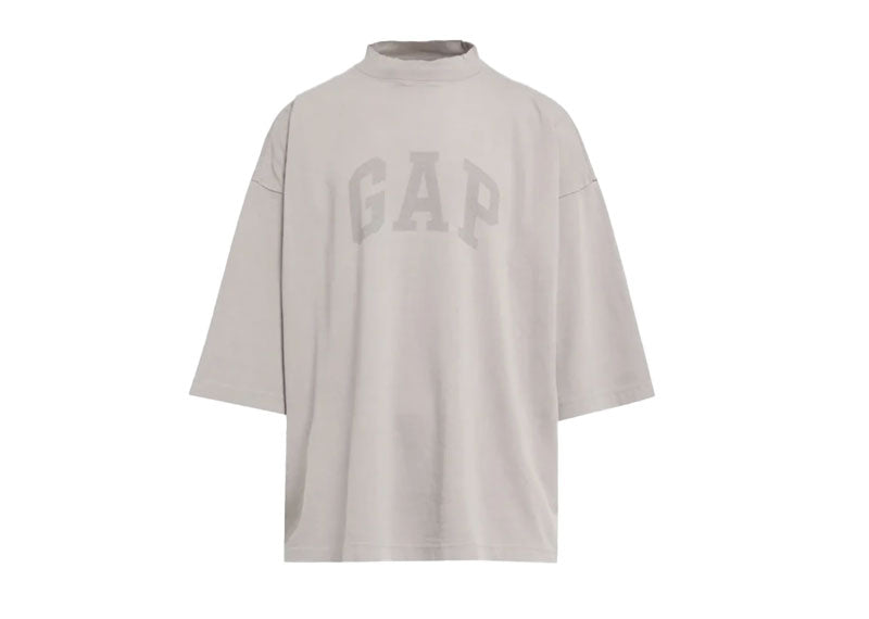 Yeezy Gap Engineered by Balenciaga Logo 3/4 Sleeve T-shirt Grey