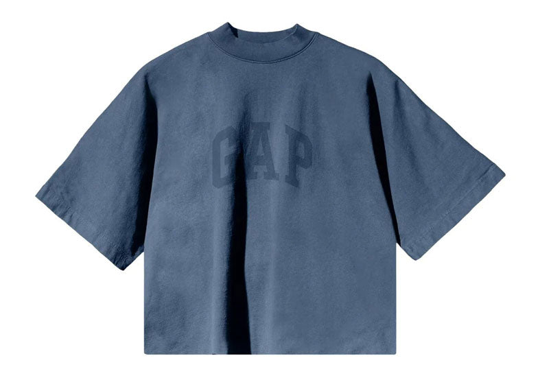 Yeezy Gap Engineered by Balenciaga Dove No Seam T-Shirt Blue