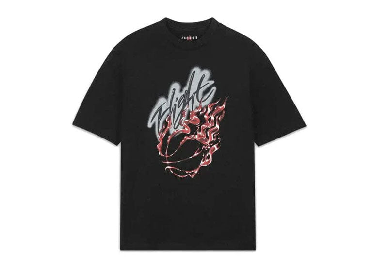 Travis Scott x Jordan Flight Graphic T-Shirt Black