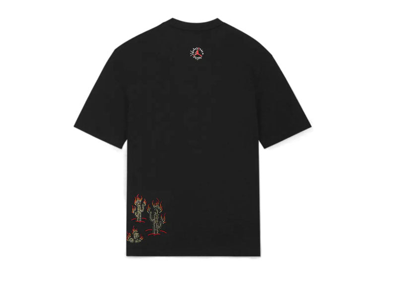 Travis Scott x Jordan Flight Graphic T-Shirt Black