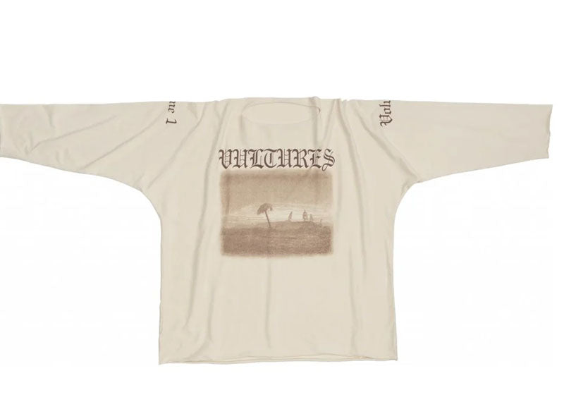 Yeezy Vultures Long T-Shirt White