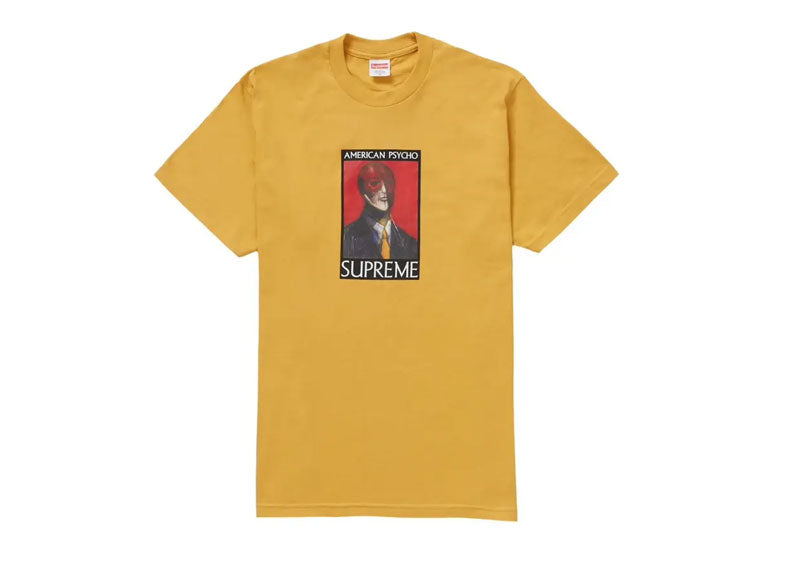 Supreme American Psycho T-Shirt Mustard