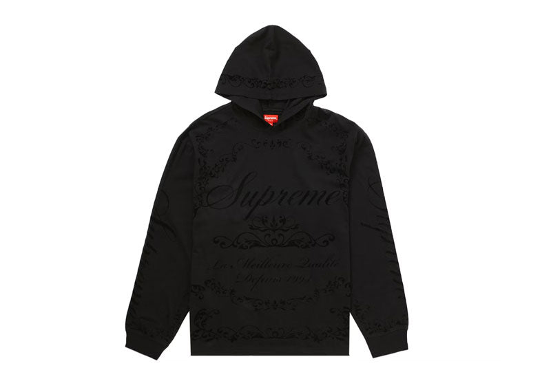 Supreme Celebre Hooded L/S Black