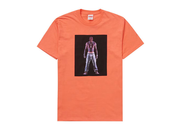 Supreme Tupac Hologram T-Shirt Neon Orange