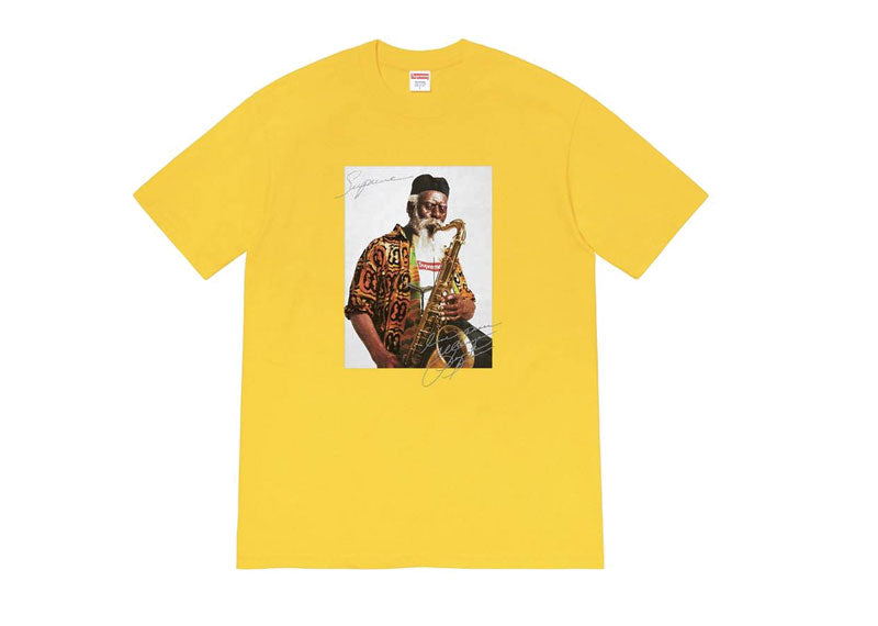 Supreme Pharoah Sanders T-Shirt Yellow