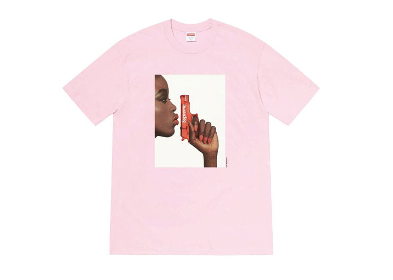 Supreme Water Pistol T-Shirt Light Pink