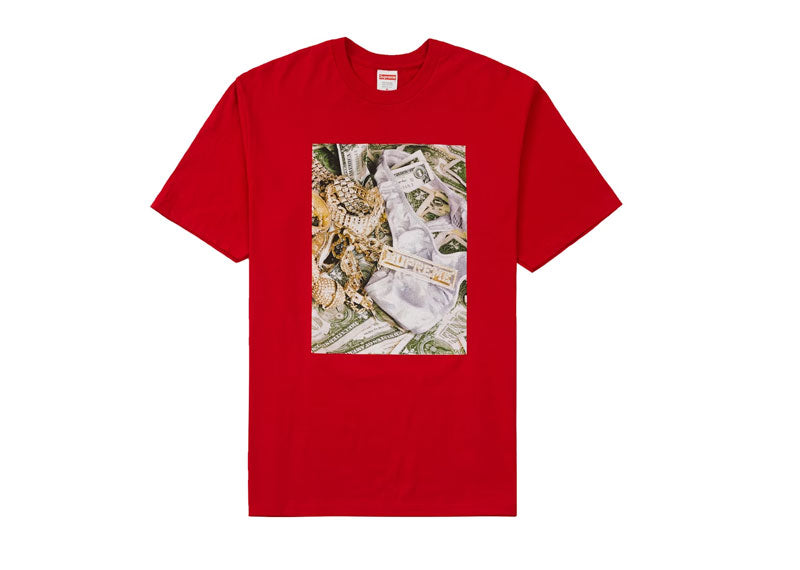 Supreme Bling T-Shirt Red