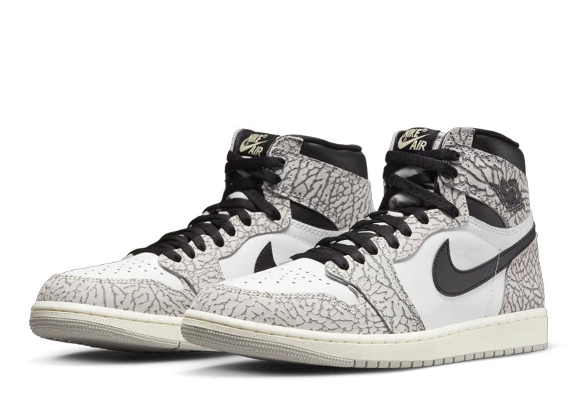 Jordan 1 Retro High OG White Cement