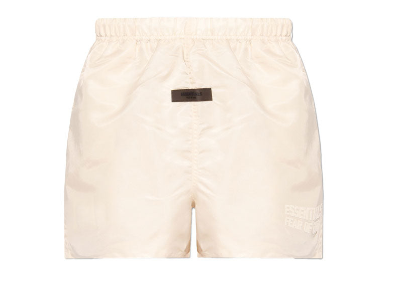 Fear of God Essentials Nylon Running Shorts Egg Shell