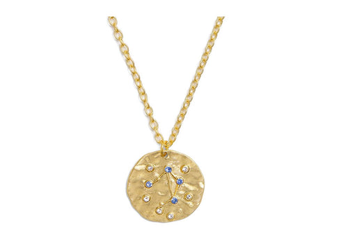 Soul Gallery Constellation Necklace 14ct Gold Plated Libra | Soul Gallery