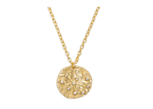 Soul Gallery Constellation Necklace 14ct Gold Plated Cancer | Soul Gallery