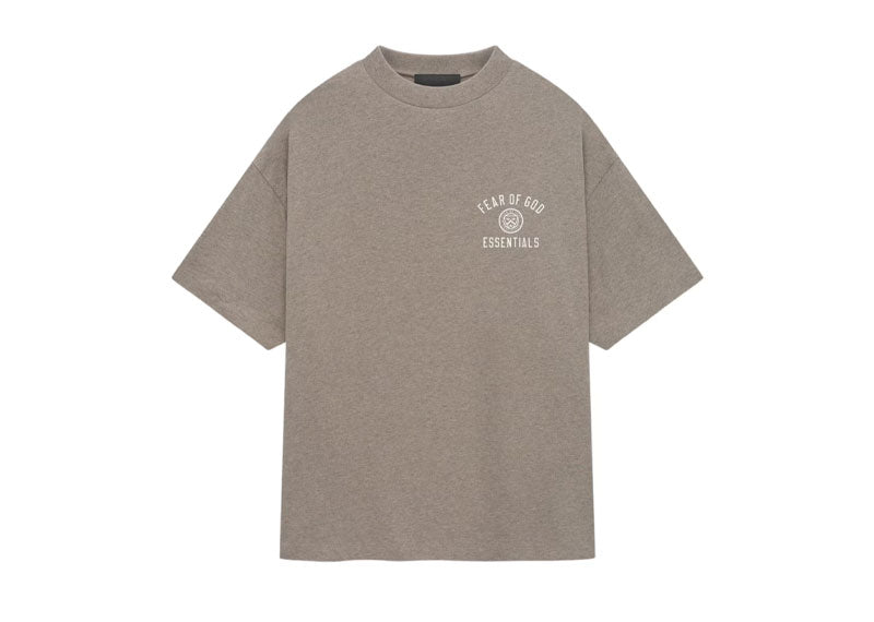 Fear of God Essentials Jersey Crewneck T-Shirt Heather Grey | Soul Gallery