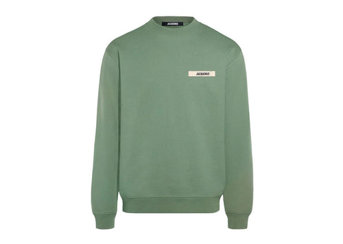 Jacquemus The Gros Grain Sweatshirt Pale Green | Soul Gallery