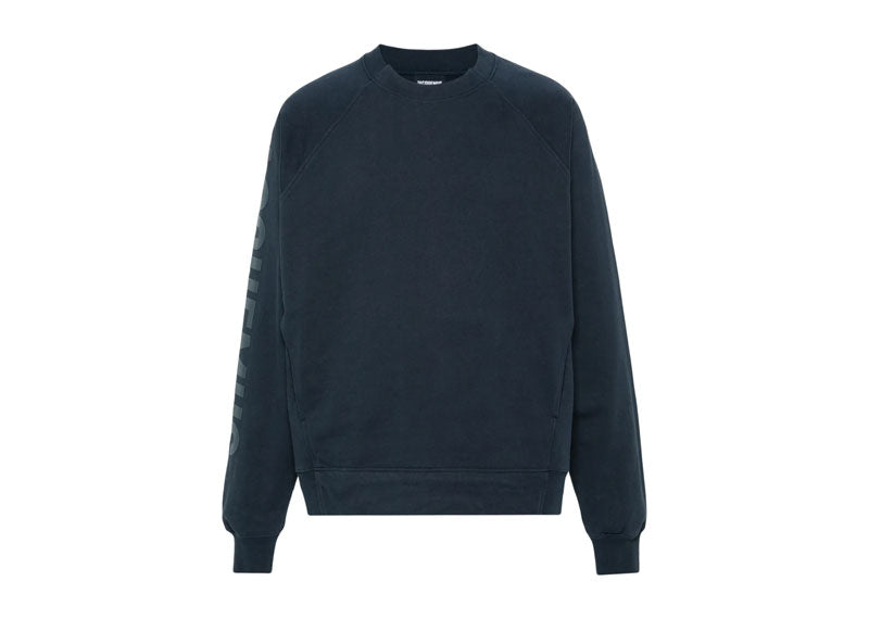 Jacquemus The Typo Sweatshirt Dark Navy | Soul Gallery