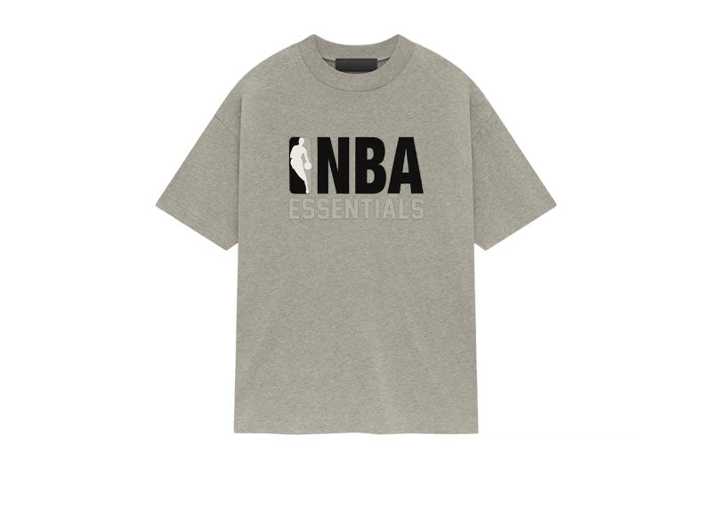 Fear of God Essentials NBA T-Shirt Warm Heather | Soul Gallery